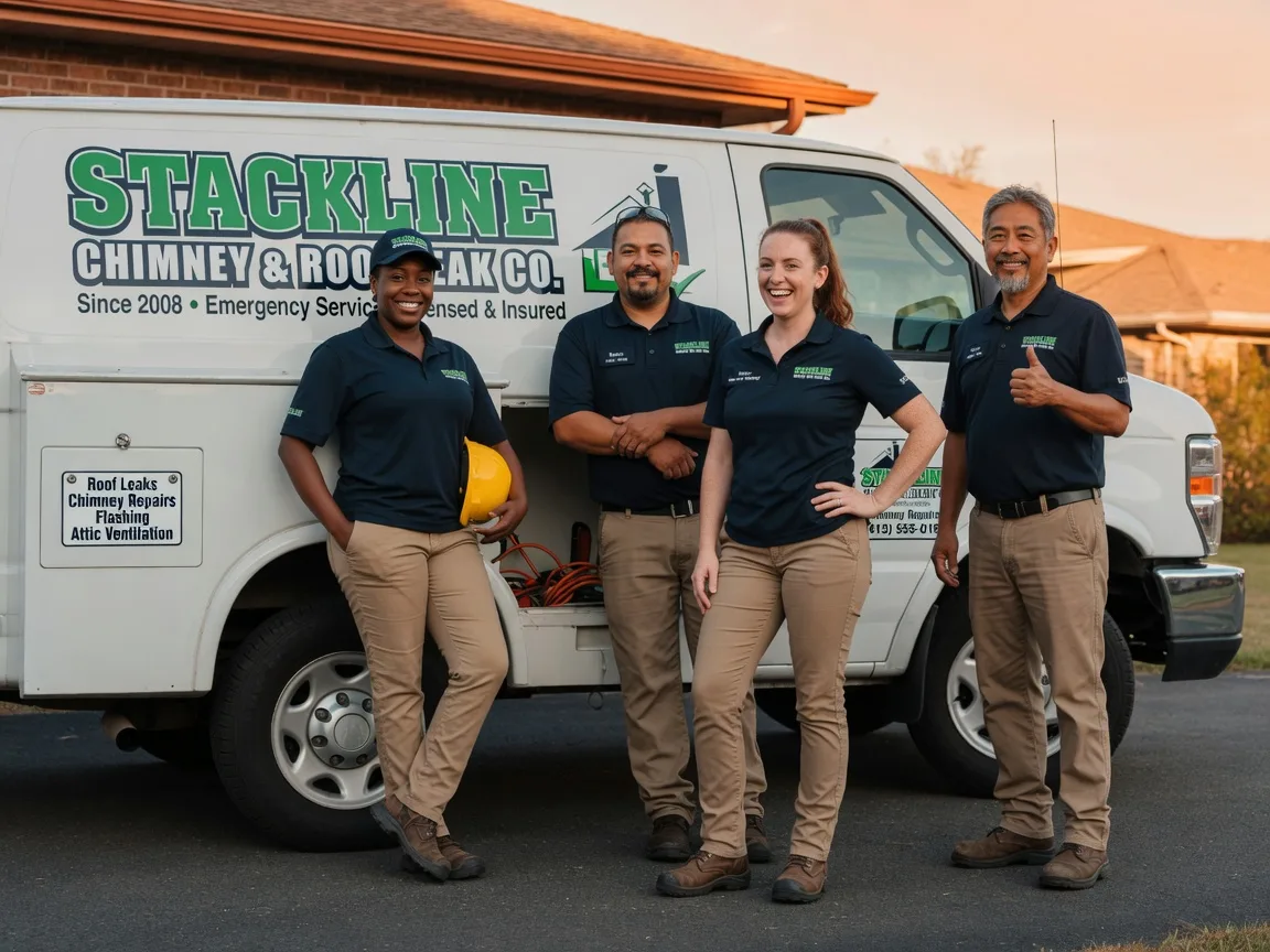 Chimney flashing repair company in Robinson, KS